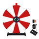 TheLAShop 24" Dry Erase Prize Wheel with 12 Customizable Segments, Red & White Image