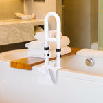 TheLAShop Adjustable Shower Grab Bars Bathtub Rail 440lbs Support Image