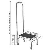 TheLAShop Steel Safety Step Stool with Handle - 16"x13"x35" Image