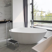 TheLAShop Steel Safety Step Stool with Handle - 16"x13"x35" Image