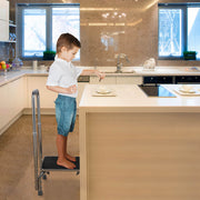 TheLAShop Steel Safety Step Stool with Handle - 16"x13"x35" Image