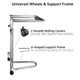 TheLAShop Mayo Instrument Stand with Removable Tray Double Post Image