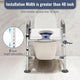 TheLAShop Toilet Aid - 3 in 1 Bedside Commode Over the Toilet Chair Image