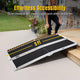 TheLAShop 5'x29" Folding Aluminum Ramp for Trailer Shed Homes Image