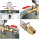 TheLAShop 3 Gallon Degassing Stainless Steel Vacuum Chamber Image