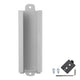 TheLAShop NexusX Laptop Computer Cart Power Strip Mount, Silver Image