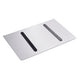 TheLAShop NexusX Laptop Computer Cart Printer Shelf 44lbs Capacity, Silver Image