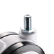 TheLAShop NexusX Rolling Computer Cart Braked Caster Wheels 2ct/pk Image