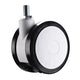 TheLAShop NexusX Rolling Computer Cart Swivel Casters Replacement 2ct/pk Image