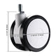 TheLAShop NexusX Rolling Computer Cart Swivel Casters Replacement 2ct/pk Image