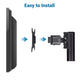 TheLAShop NexusX Heavy Duty VESA Mount up to 22lbs Screens (75x75, 100x100) Image