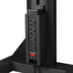 TheLAShop NexusX Quad Monitor Rolling PC Cart Workstation - 10-21" AV Mount Image