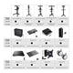TheLAShop NexusX Rolling PC Cart with Drawer Image