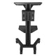 TheLAShop NexusX Standing Laptop Workstation Cart with Printer Shelf Image