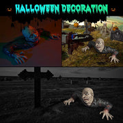 TheLAShop 31x12x10in Halloween Prop Groundbreaker Graveyard Zombie