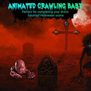 TheLAShop Animated Auto Crawling Zombie Baby Sound Activated Image