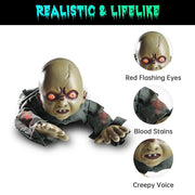 TheLAShop Animated Auto Crawling Zombie Baby Sound Activated Image