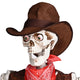 TheLAShop Life Size 5.4ft Posable Skeleton Halloween Pirate Outdoor Decor Image
