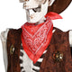 TheLAShop Life Size 5.4ft Posable Skeleton Halloween Pirate Outdoor Decor Image