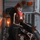 TheLAShop Life Size 5.4ft Posable Skeleton Halloween Pirate Outdoor Decor, Cowboy Image