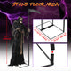 TheLAShop 6ft Halloween Grim Reaper Animatronic Motion & Sound Activated Image