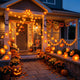 TheLAShop 10' Halloween Marigold Lights 20 LEDs Garland Day of Dead, 2ct. Image