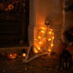 TheLAShop 20' Halloween Marigold Lights 40 LEDs Garland Day of Dead, 2ct. Image