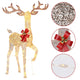 TheLAShop Light Up Reindeer Outdoor Christmas Decoration 3-Piece Image