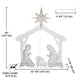 TheLAShop 4ft Outdoor Lighted Nativity Scene Large Yard Decoration Image