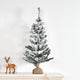 TheLAShop 3ft Frosted Christmas Tree with Stand Tabletop Image