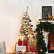 TheLAShop 3ft Frosted Christmas Tree with Stand Tabletop
