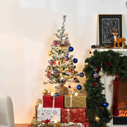 TheLAShop 3ft Frosted Christmas Tree with Stand Tabletop Image