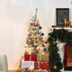 TheLAShop 3ft Frosted Christmas Tree with Stand Tabletop Image