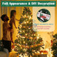 TheLAShop 7.5ft Christmas Tree with Ribbon & Stand Image