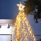 TheLAShop 20ft Flagpole Outdoor Tree Light 28ft Outdoor Patio Lights Image
