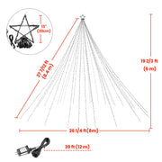 TheLAShop 20ft Flagpole Outdoor Tree Light 28ft Outdoor Patio Lights