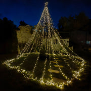 TheLAShop 28ft Flagpole Outdoor Tree Light for Christmas, Events Image