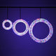 TheLAShop 3pcs Outdoor Wreath with Lights for Windows Image