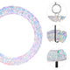 TheLAShop 3pcs Outdoor Wreath with Lights for Windows Image
