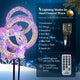 TheLAShop 3pcs Outdoor Wreath with Lights for Windows Image