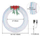TheLAShop 60in. Giant Outdoor Wreath with Lights Image