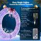TheLAShop 60in. Giant Outdoor Wreath with Lights Image