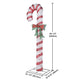 TheLAShop 8ft Lighted Giant Candy Cane Outdoor Decorations for Yard Lawn Image