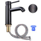 TheLAShop Bathroom Faucet Single Handle Hot & Cold 4" Spout Image