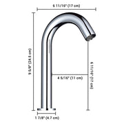 TheLAShop Touchless Motion Sensor Faucet Hot & Cold Image