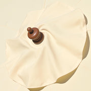 TheLAShop 9ft 8-Rib Wooden Patio Market Umbrella Tilt with Fringe 5-10yr Image