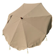 TheLAShop 7 ft 8-Rib Umbrella Canopy with Fringe Boho 5-10yr Image