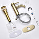 TheLAShop Bathroom Faucet Single Handle Hot & Cold 4" Spout Image