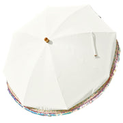 TheLAShop 6 ft 8-Rib Umbrella Canopy with Tassel Sequin Jazz