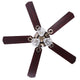 TheLAShop 51" Ceiling Fan with Lights Reversible 5-Blade Bronze Remote
